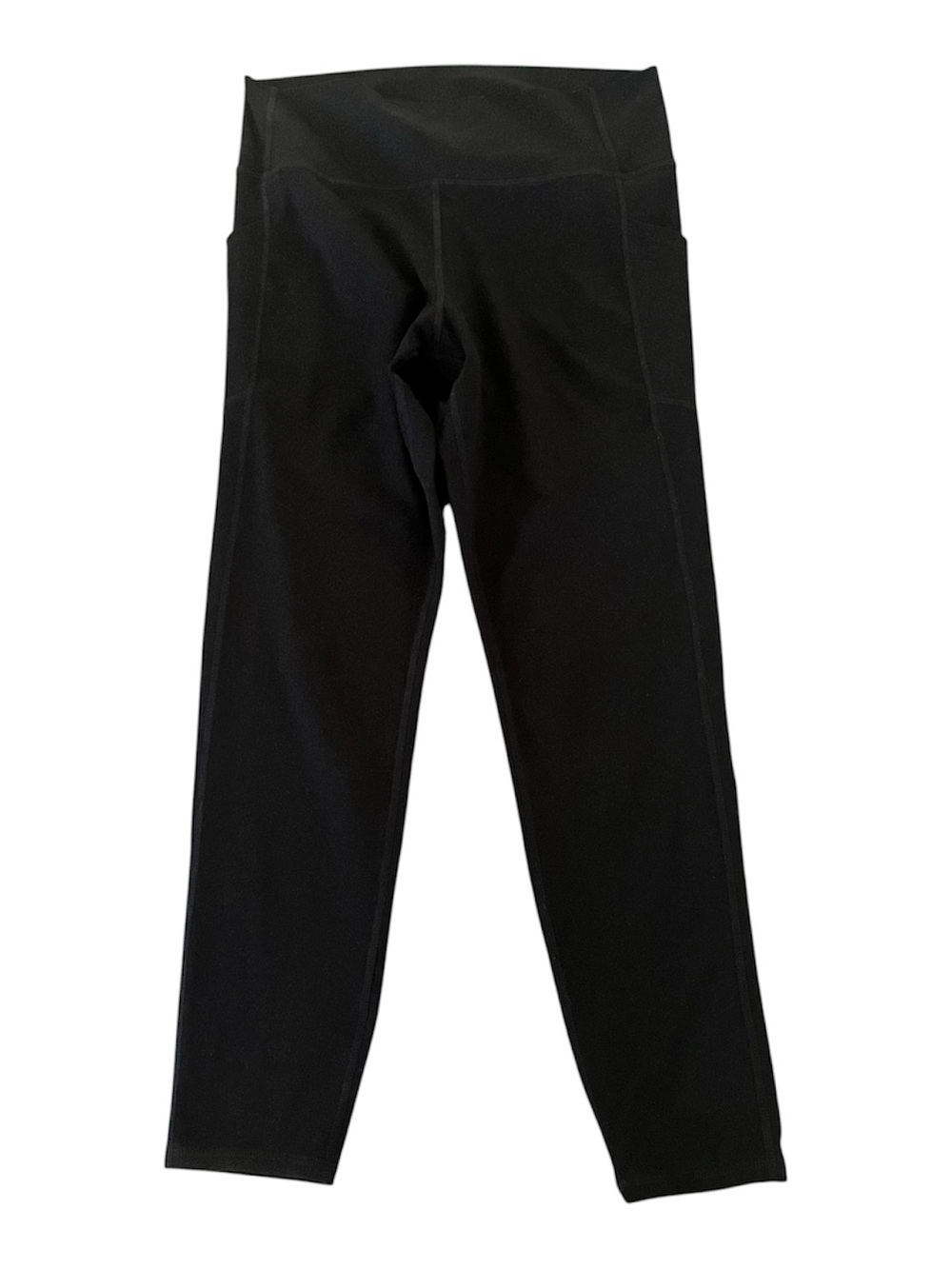 GapFit Studio Sky High Rise Leggings in Black - Size L (utility pockets)